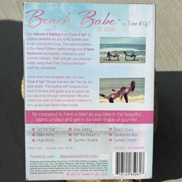 BEACH BABE 2ND EDITION DVD by TONE IT UP - Picture 5 of 12